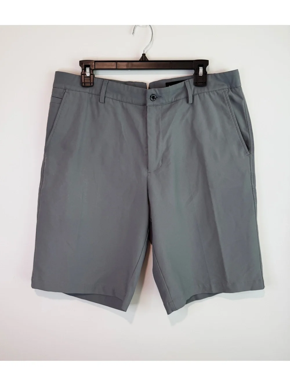 Dunning Men's Gray Performance Shorts Size 34